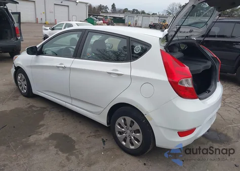 2017 Hyundai Accent Se из США, поврежденный, VIN KMHCT5AEXHU347962